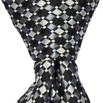 Load image into Gallery viewer, Black and grey pebble Tie. Matching Ties for fathers and sons
