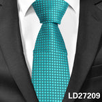 Load image into Gallery viewer, Business Men's Tie Polyester Plaid
