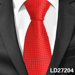 Load image into Gallery viewer, Business Men's Tie Polyester Plaid
