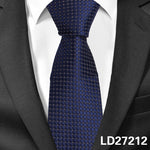 Load image into Gallery viewer, Business Men's Tie Polyester Plaid
