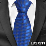 Load image into Gallery viewer, Business Men's Tie Polyester Plaid
