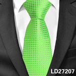 Load image into Gallery viewer, Business Men's Tie Polyester Plaid
