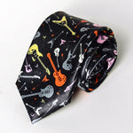Load image into Gallery viewer, 5cm Tie Male And Female Student Music Note Personality Narrow Tie
