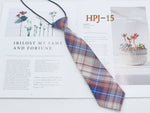 Load image into Gallery viewer, Japanese College Jk Plaid Tie Free Style
