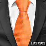 Load image into Gallery viewer, Business Men's Tie Polyester Plaid
