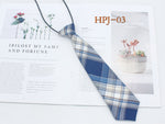 Load image into Gallery viewer, Japanese College Jk Plaid Tie Free Style
