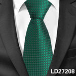 Load image into Gallery viewer, Business Men's Tie Polyester Plaid
