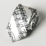 Load image into Gallery viewer, 5cm Tie Male And Female Student Music Note Personality Narrow Tie
