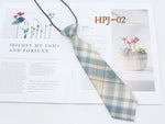 Load image into Gallery viewer, Japanese College Jk Plaid Tie Free Style
