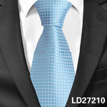 Load image into Gallery viewer, Business Men's Tie Polyester Plaid
