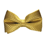 Load image into Gallery viewer, Yellow Blue Grey Spec Matching Bow Tie
