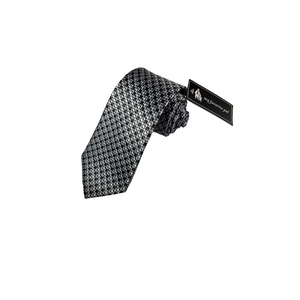 Black and Grey Pebble Tie