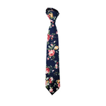 Load image into Gallery viewer, Navy Floral Tie 
