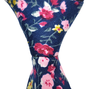 Blue Floral Ties