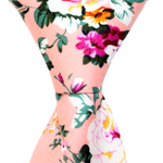 Load image into Gallery viewer, Pink Floral Tie
