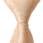 Load image into Gallery viewer, Peach Paisley Boys Tie
