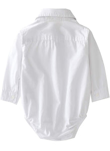 White Long Sleeve Onesie