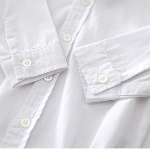 White Long Sleeve Onesie