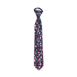 Load image into Gallery viewer, Blue Floral Mens Tie
