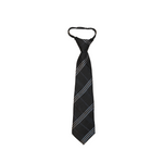Load image into Gallery viewer, Black with White stripe Ties
