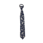 Load image into Gallery viewer, Floral Navy Boys Tie
