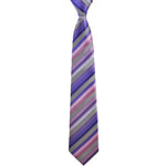 Load image into Gallery viewer, Matching Grey pink purple ties. My favorite pal.
