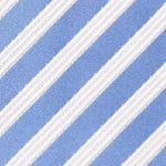 Load image into Gallery viewer, Matching Lt. Blue Stripe Tie Fabric. My favorite pal
