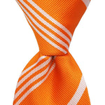 Load image into Gallery viewer, Orange w/ White Stripes

