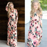 Load image into Gallery viewer, Mom and Daughter Matching Modern Floral Dress
