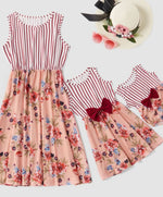 Load image into Gallery viewer, Mom and Daughter Matching Rose Dress
