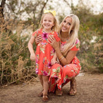 Load image into Gallery viewer, Mother Daughter Matching Casual Dress
