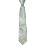 Load image into Gallery viewer, Silver &amp; Green Paisley
